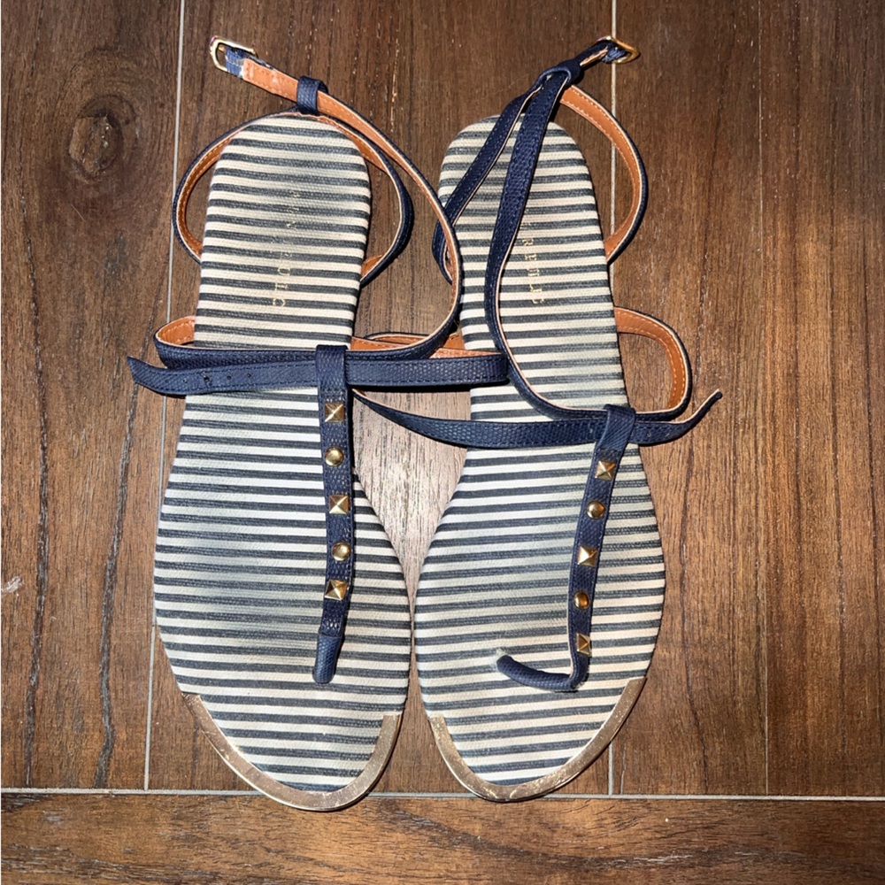 Women’s navy sandals